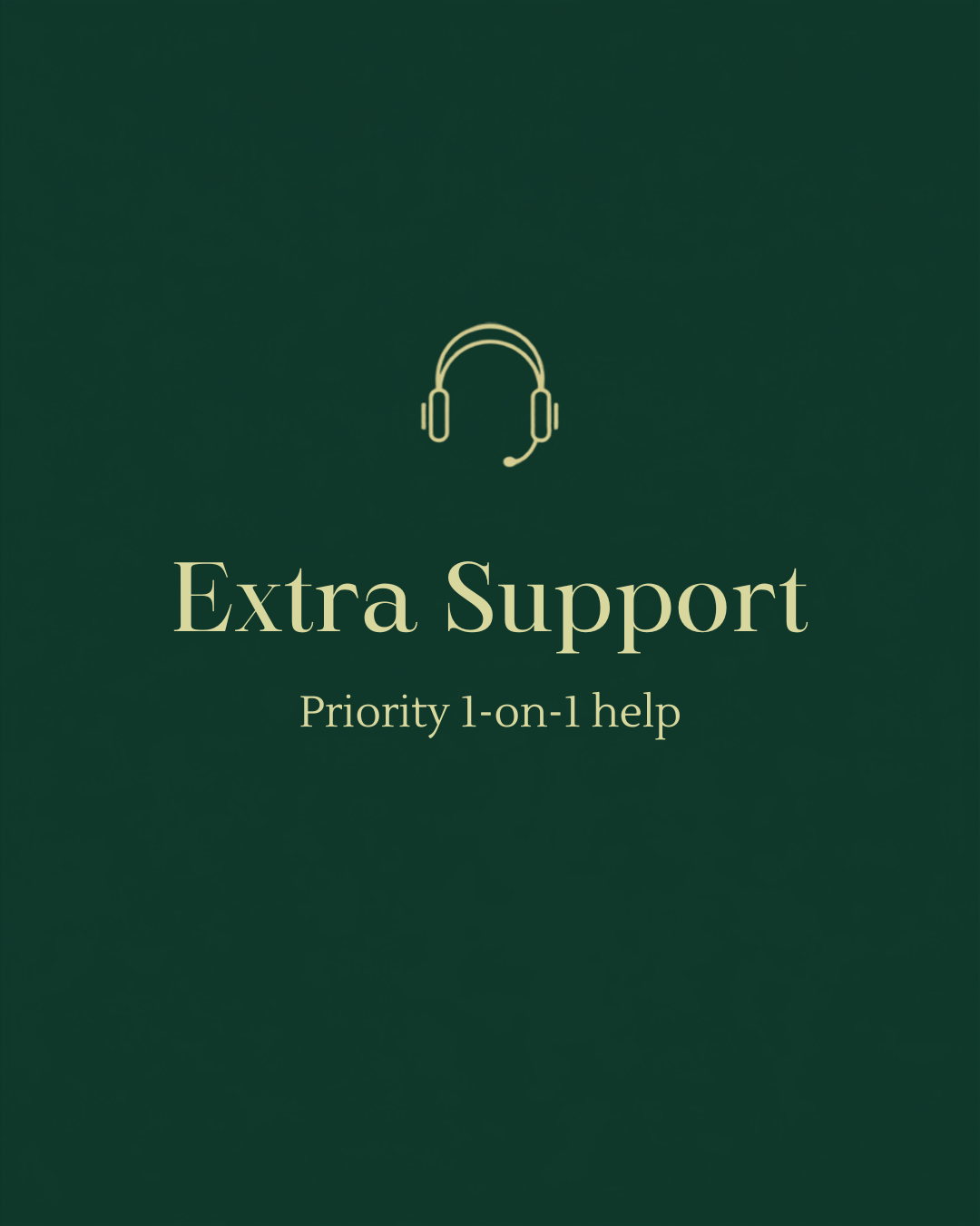 Extra Support add-on